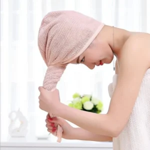 Touca Microfibra Anti Frizz para Secar Cabelo