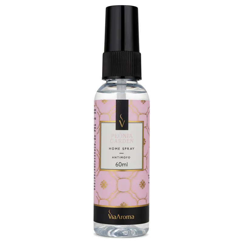 Home Spray Peônia Garden Via Aroma – 60ml - Image 2