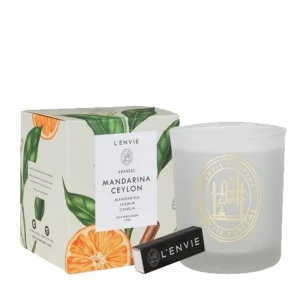 VELA PERFUMADA MANDARINA CEYLON – 210G L’envie Parfums