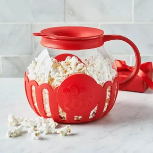 Air Popper de Micro-ondas: Tigela de Borossilicato para Pipocas (2.25QT)
