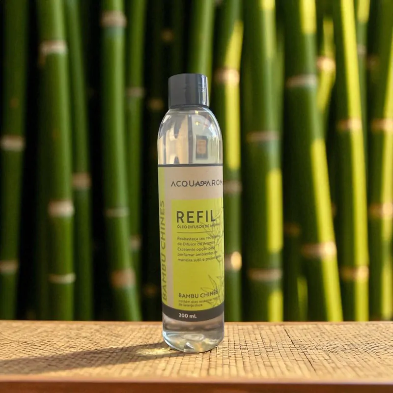 Refil Óleo Difusor de Aromas Acqua Aroma Dia a Dia 200ml Bambu Chinês - Image 4