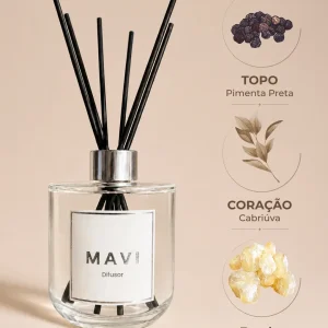 Difusor de Varetas Premium Mavi – Pimenta Preta